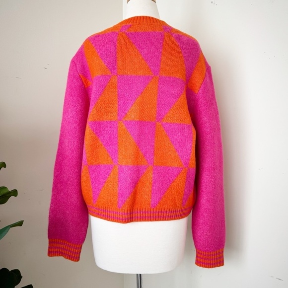 Mango Geometric Cardigan - Picture 9 of 16